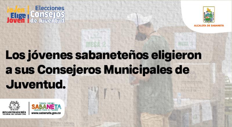 Los Jóvenes Sabaneteños eligieron a sus Consejeros Municipales de Juventud.