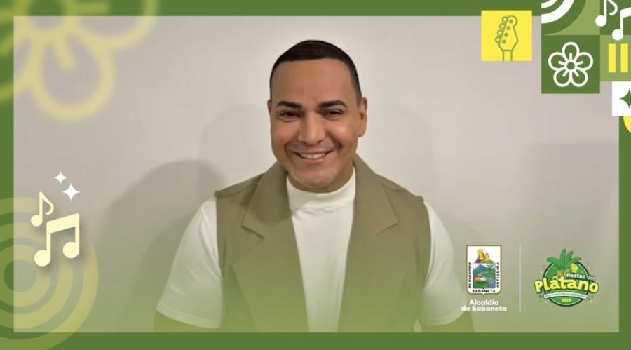 Víctor Manuelle, es el primer artista confirmado para las Fiestas del Plátano 2026 en Sabaneta.